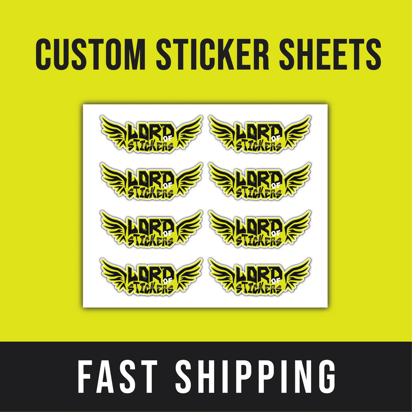 Custom Sticker Sheets - Lord of Stickers