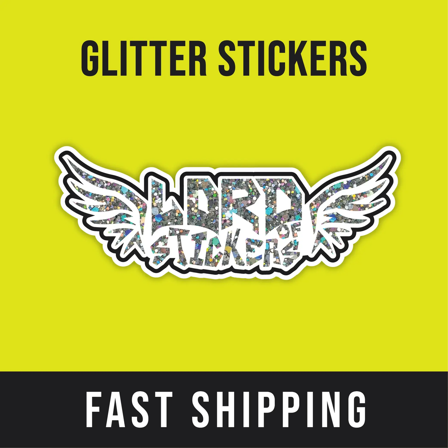 Glitter Stickers - Lord of Stickers