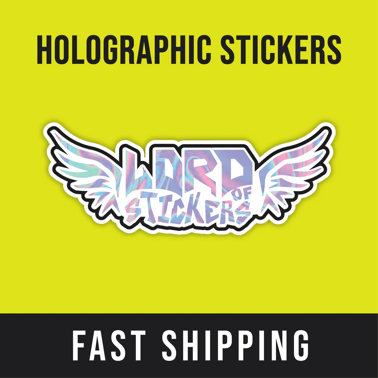 Holographic Stickers - Lord of Stickers