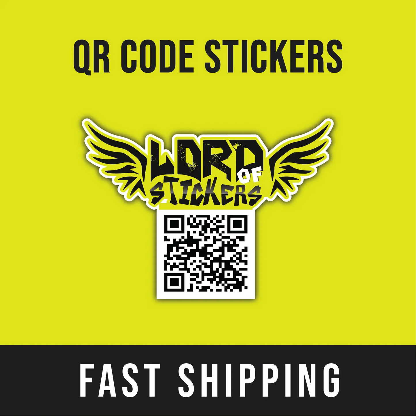 QR Code Stickers - Lord of Stickers