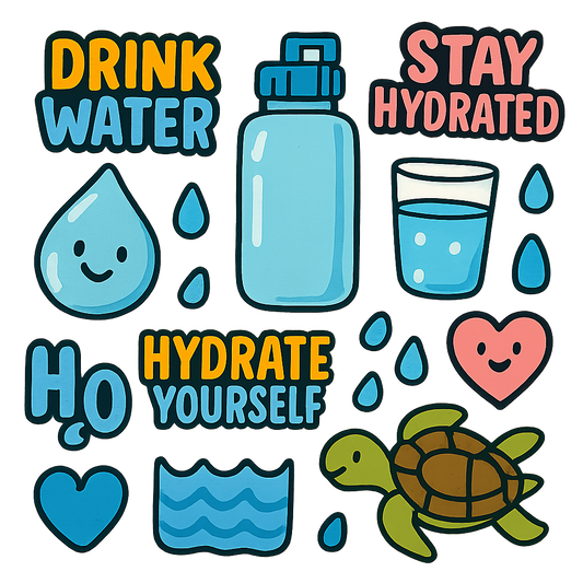 Choosing the Perfect Size for Water Bottle Sticker Size