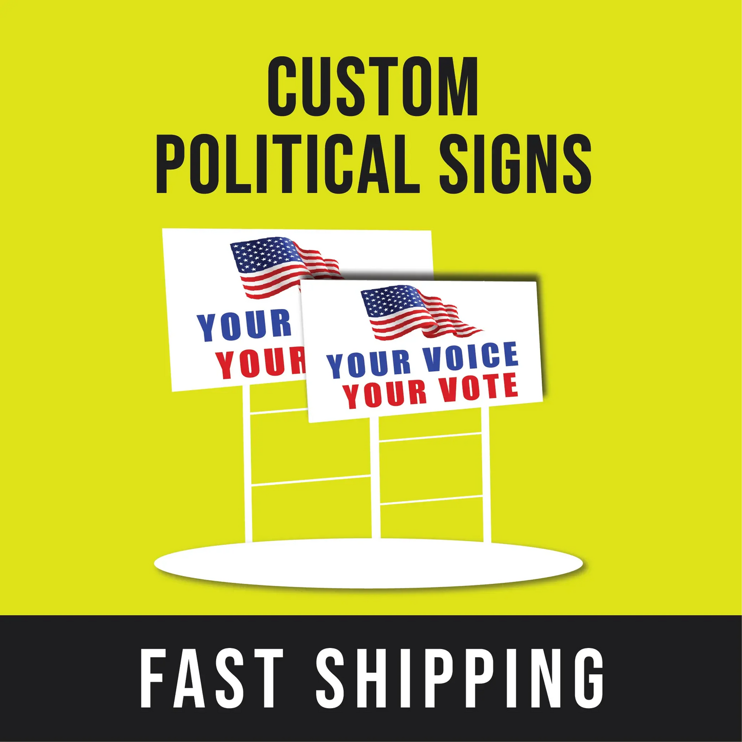Custom Political Signs - Lord of Stickers