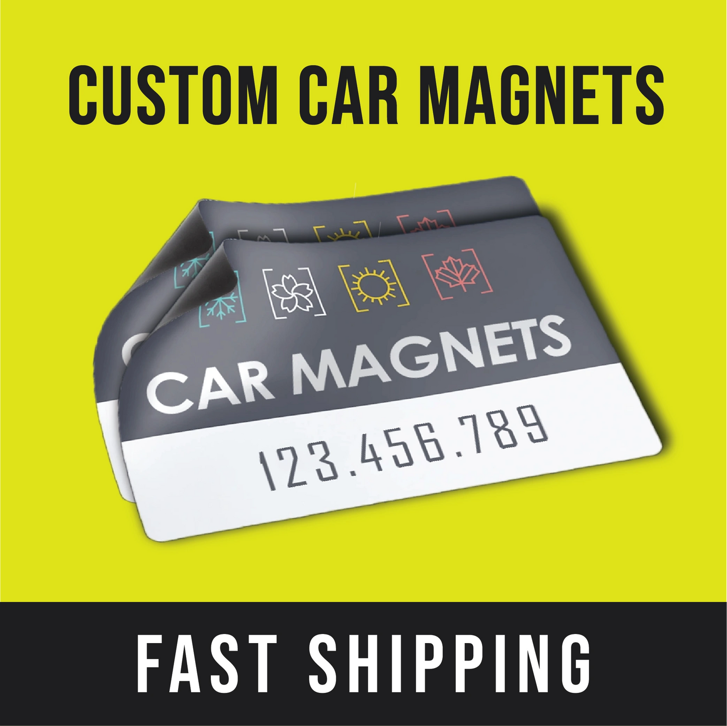 Custom Car Magnets Printing Company in USA, NY - Lord of Stickers