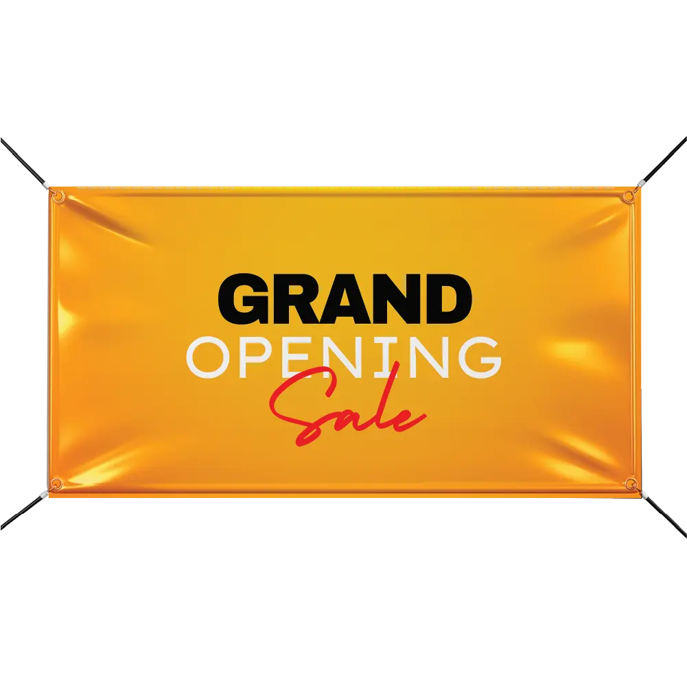 Grand Opening Banners - Custom Printed & Durable