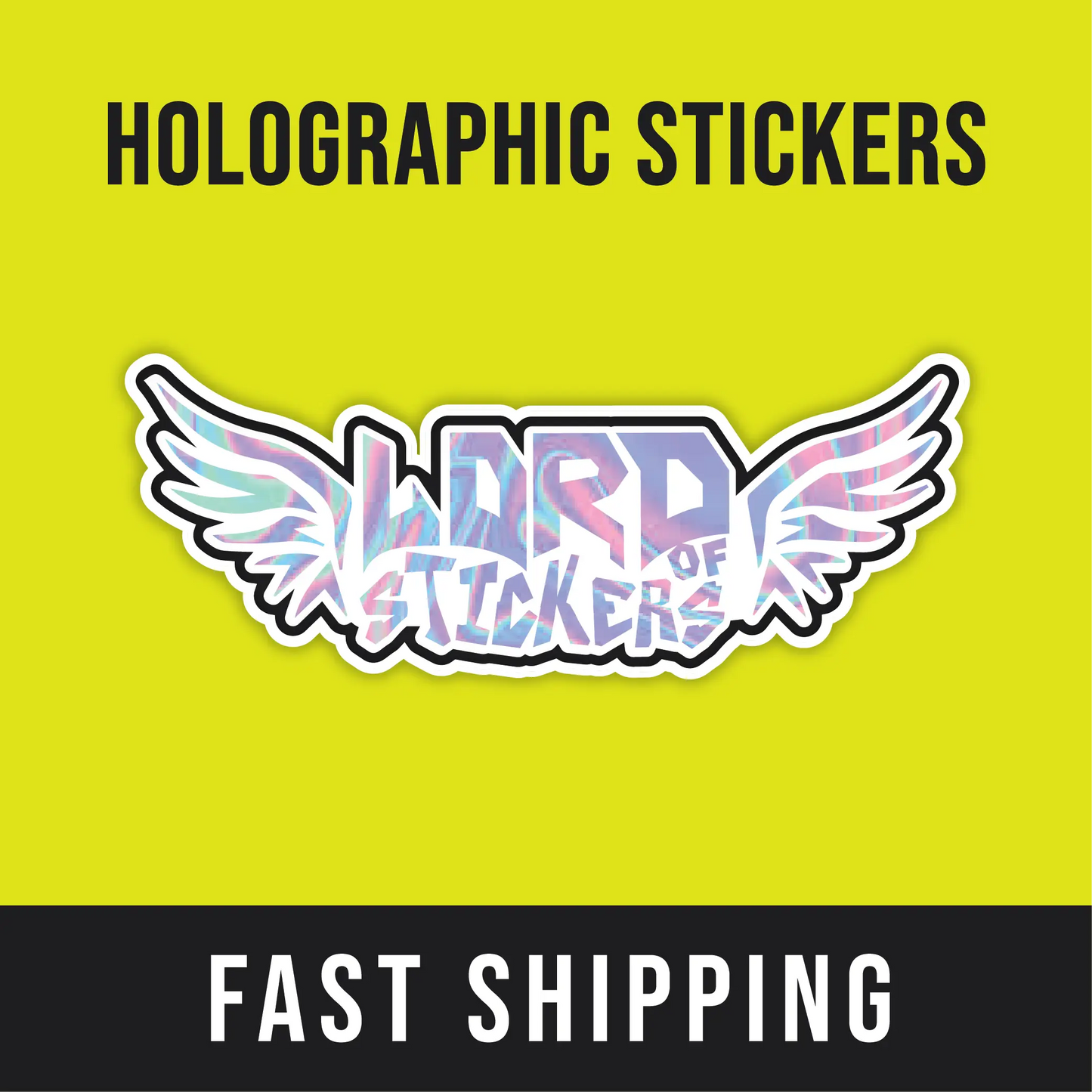 Custom Holographic Stickers Printing Company in USA, NY - Lord of Stickers
